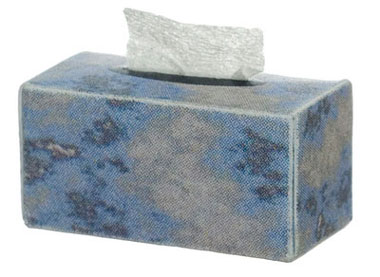 Dollhouse Miniature SILVER FACIAL TISSUE